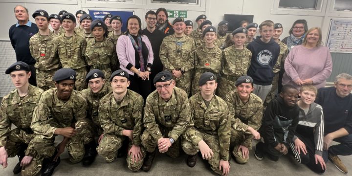 Ctrl-alt-deliver: councillors get computers for Air Training Corps
